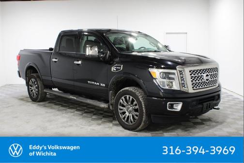 Magnetic Black 2016 Nissan Titan XD Platinum Reserve