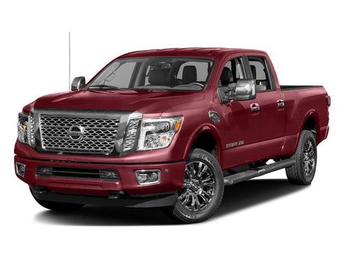 Magnetic Black 2016 Nissan Titan XD Platinum Reserve