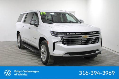 Summit White 2023 Chevrolet Suburban Premier