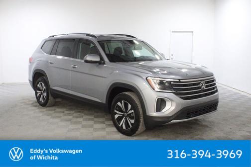 silver mist metallic 2026 Volkswagen Atlas 2.0T SE