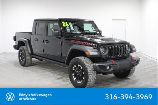 Black Clearcoat 2026 Jeep Gladiator Rubicon