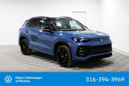 Monterey Blue w/Deep Black Roof 2026 Volkswagen Tiguan 2.0T SE R-Line Black 4MOTION