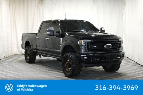 Agate Black Metallic 2019 Ford F-250 Platinum
