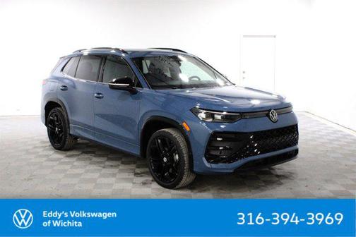 monterey blue pearl 2026 Volkswagen Tiguan 2.0T SE R-Line Black 4MOTION