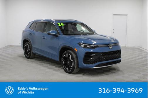 monterey blue pearl 2026 Volkswagen Tiguan 2.0T SEL R-Line 4MOTION