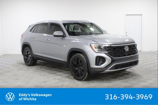 Silver Mist Metallic 2025 Volkswagen Atlas Cross Sport 2.0T SE w/Technology 4MOTION