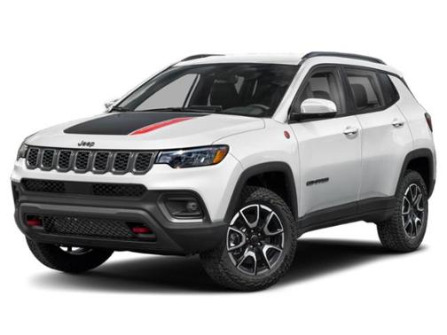 Bright White Clearcoat 2023 Jeep Compass Trailhawk