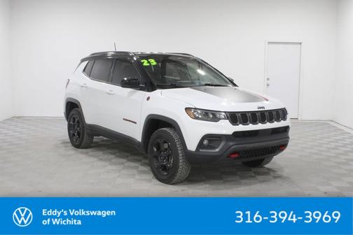 Bright White Clearcoat 2023 Jeep Compass Trailhawk