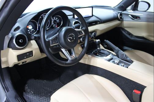 Aero Gray 2024 Mazda MX-5 Miata RF Grand Touring