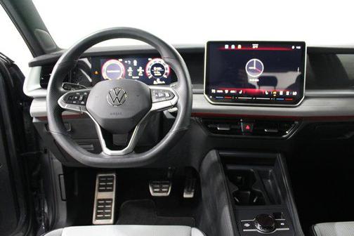Platinum Gray Metallic 2025 Volkswagen Tiguan 2.0T SE R-Line Black 4MOTION