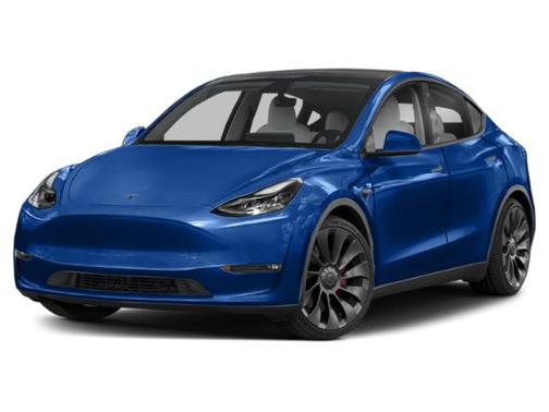 Deep Blue Metallic 2020 Tesla Model Y Performance Dual Motor All-Wheel Drive