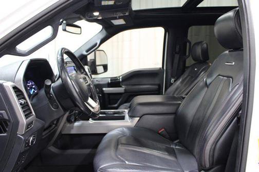 Star White Metallic Tri-Coat 2022 Ford F-450 Platinum