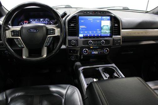 Star White Metallic Tri-Coat 2022 Ford F-450 Platinum