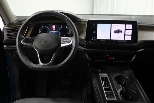 Mountain Lake Blue Metallic 2025 Volkswagen Atlas 2.0T SE