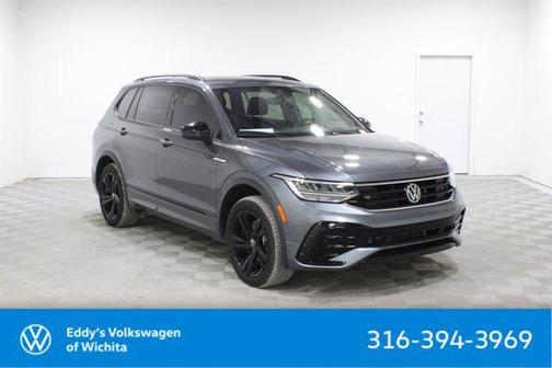 Platinum Gray Metallic 2024 Volkswagen Tiguan 2.0T SE R-Line Black 4MOTION