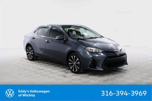Blue 2018 Toyota Corolla XSE