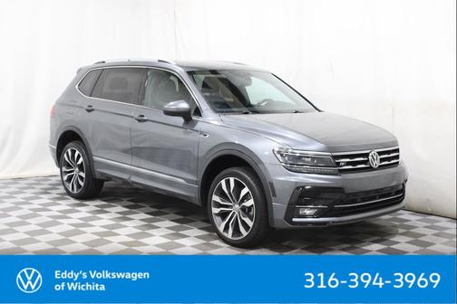 Platinum Gray Metallic 2021 Volkswagen Tiguan 2.0T SEL R-Line 4MOTION