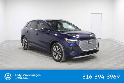 Navarra Blue Metallic 2023 Audi Q4 e-tron Premium 40 RWD