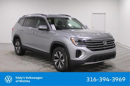 silver mist metallic 2026 Volkswagen Atlas 2.0T SE