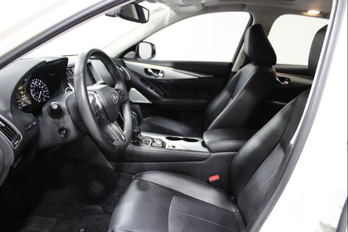 Majestic White 2023 INFINITI Q50 3.0t LUXE