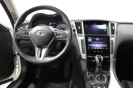 Majestic White 2023 INFINITI Q50 3.0t LUXE