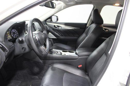 Majestic White 2023 INFINITI Q50 3.0t LUXE