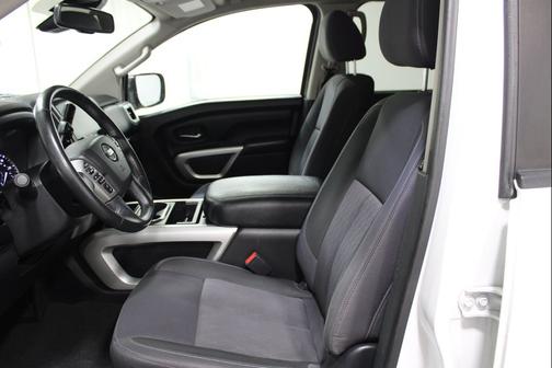 Glacier White 2021 Nissan Titan SV