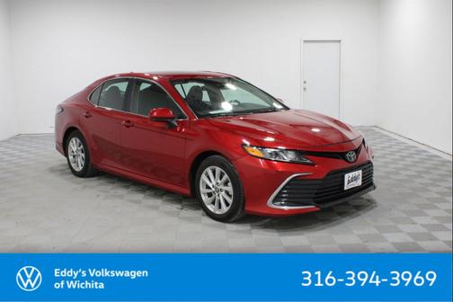 Supersonic Red 2024 Toyota Camry LE