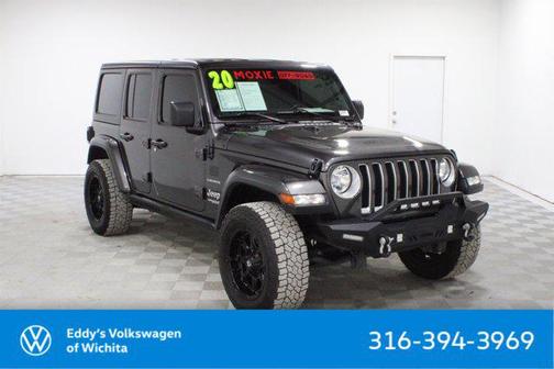 Granite Crystal Metallic Clearcoat 2020 Jeep Wrangler Unlimited Sahara