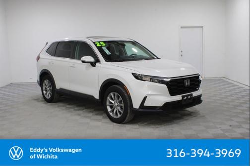 Platinum White Pearl 2025 Honda CR-V EX AWD