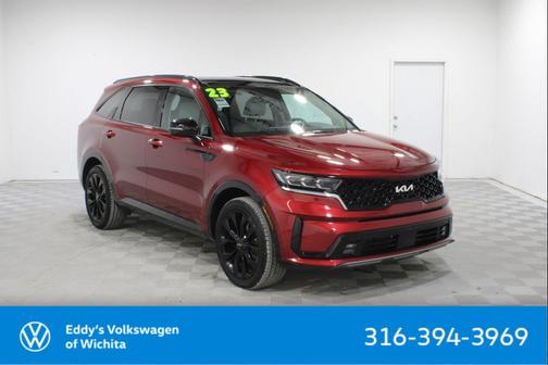 Passion Red 2023 Kia Sorento SX