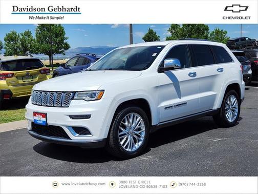 2017 Jeep Grand Cherokee Summit