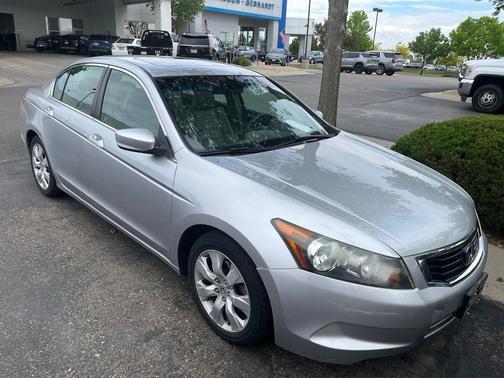 Alabaster Silver Metallic 2009 Honda Accord EX-L