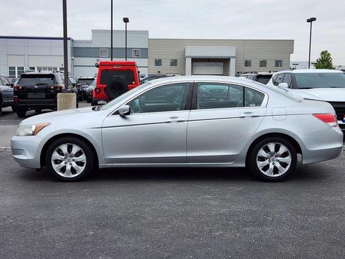 Alabaster Silver Metallic 2009 Honda Accord EX-L