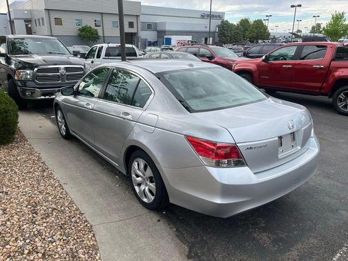 Alabaster Silver Metallic 2009 Honda Accord EX-L