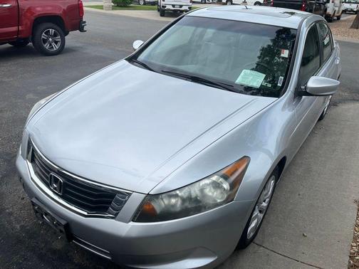 Alabaster Silver Metallic 2009 Honda Accord EX-L