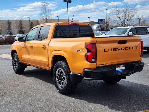 Sunrise Orange 2026 Chevrolet Colorado Z71
