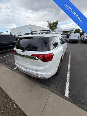 White Frost Tricoat 2019 GMC Acadia Denali
