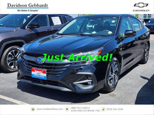 Crystal Black Silica 2024 Subaru Legacy Premium