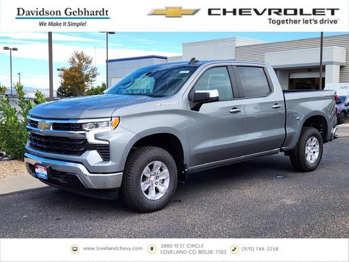 Sterling Gray Metallic 2026 Chevrolet Silverado 1500 LT