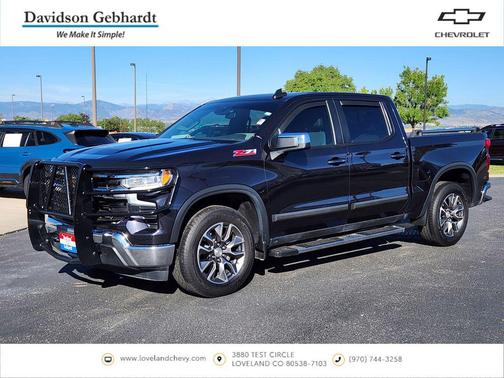 Dark Ash Metallic 2024 Chevrolet Silverado 1500 LT