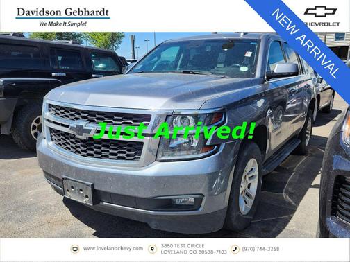 Satin Steel Metallic 2019 Chevrolet Tahoe LT