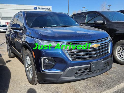 Northsky Blue Metallic 2023 Chevrolet Traverse LT Cloth