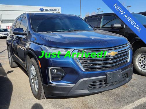 Northsky Blue Metallic 2023 Chevrolet Traverse LT Cloth