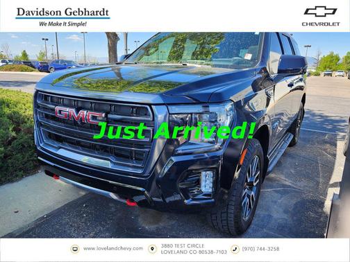 Midnight Blue Metallic 2024 GMC Yukon AT4