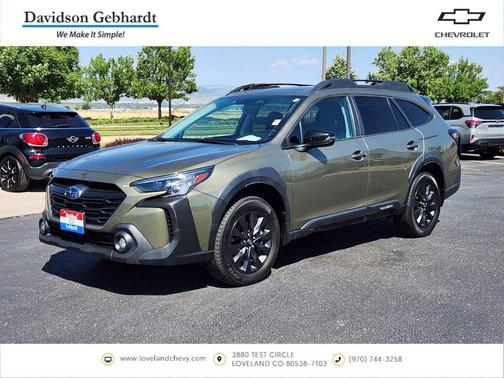 Autumn Green Metallic 2024 Subaru Outback Onyx Edition XT