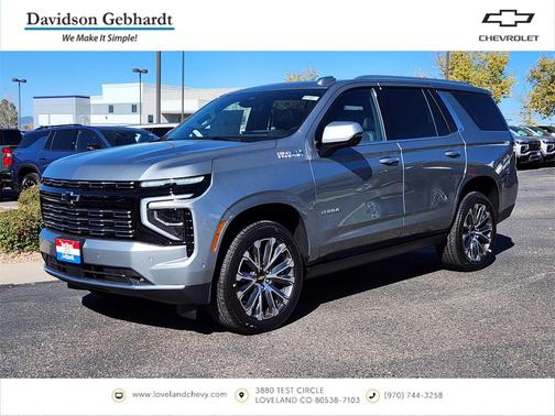 2026 Chevrolet Tahoe 4WD High Country