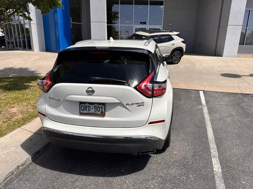 Pearl White 2017 Nissan Murano Platinum