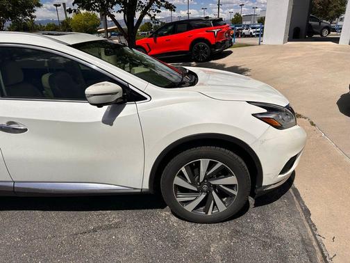 Pearl White 2017 Nissan Murano Platinum