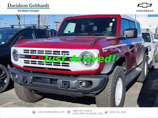 2025 Ford Bronco Heritage Edition